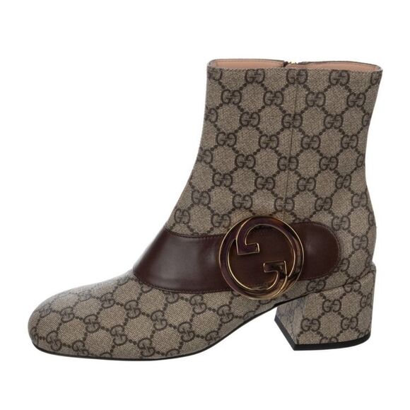 Gucci GG Logo Booties - Picture 1 of 5
